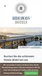 Mobile Screenshot of hideaways-hotels.com